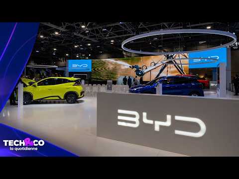Mondial de l’Auto : les constructeurs chinois en force à Paris - Tech&Co la quotidienne du 12/10/26