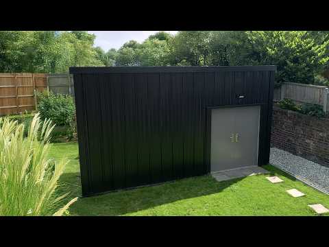 The ULTIMATE Garden Workshop Build - THE MONOLITH
