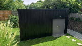 The ULTIMATE Garden Workshop Build - THE MONOLITH