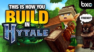 First time building & exploring Hytale | Let's Play 01 | Hytale