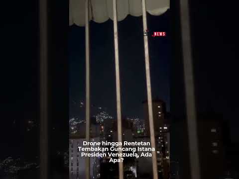 Drone dan Tembakan di Dekat Istana Presiden Usai Pengganti Maduro Dilantik