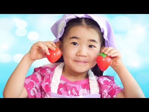 Learn Names of Fruits and Vegetables Cutting food Learning Teaching video