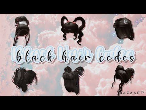 Black Short Parted Hair Roblox Code 07 2021 - roblox black hair code