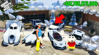FRANKLIN TOUCH ANYTHING BECOME DIAMOND ll EVERYTHING IS FREE IN GTA 5