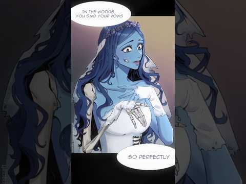 What if Corpse Bride Was a webtoon? 👰♀🦋 #animatic #corpsebride #timburton #animeart #webtoon