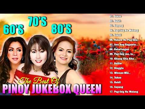 Tagalog Love Songs Nonstop 80s 90s💗Pinoy Jukebox Queen Hits💗Imelda Papin, Eva Eugenio, Claire Dela