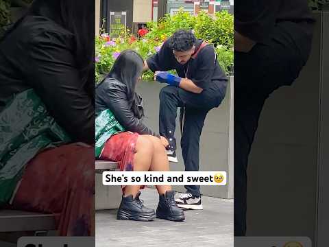 Would you help ๐ฅบ #socialexperiment