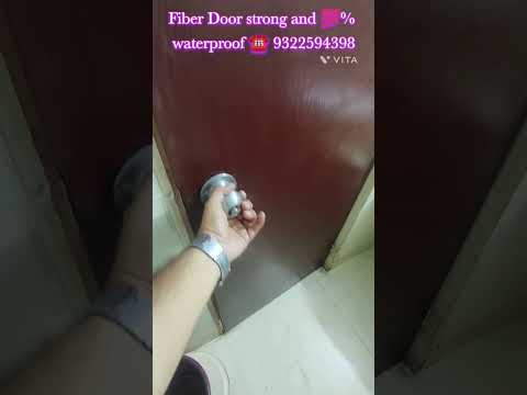 fiber doors in veneer, digital, leather, marble, routing & laminated finish Mumbai फाइबर दरवाजा