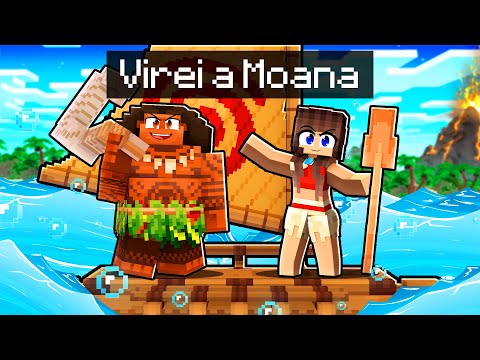 Miika JOGANDO como MOANA no Minecraft ◂Miika▸