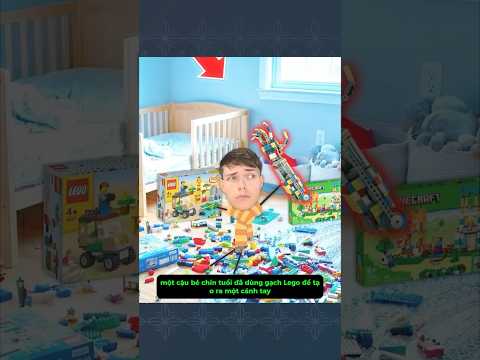 Cậu bé dùng Lego để chế tạo Tay Giả cho mình