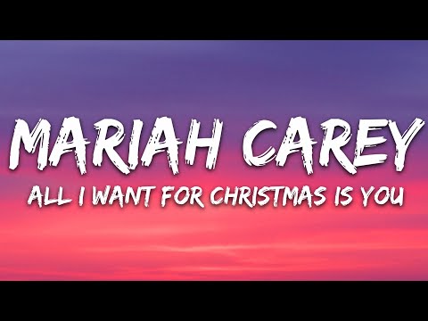 Mariah Carey - All I Want For Christmas Is You (Lyrics) - YouTube