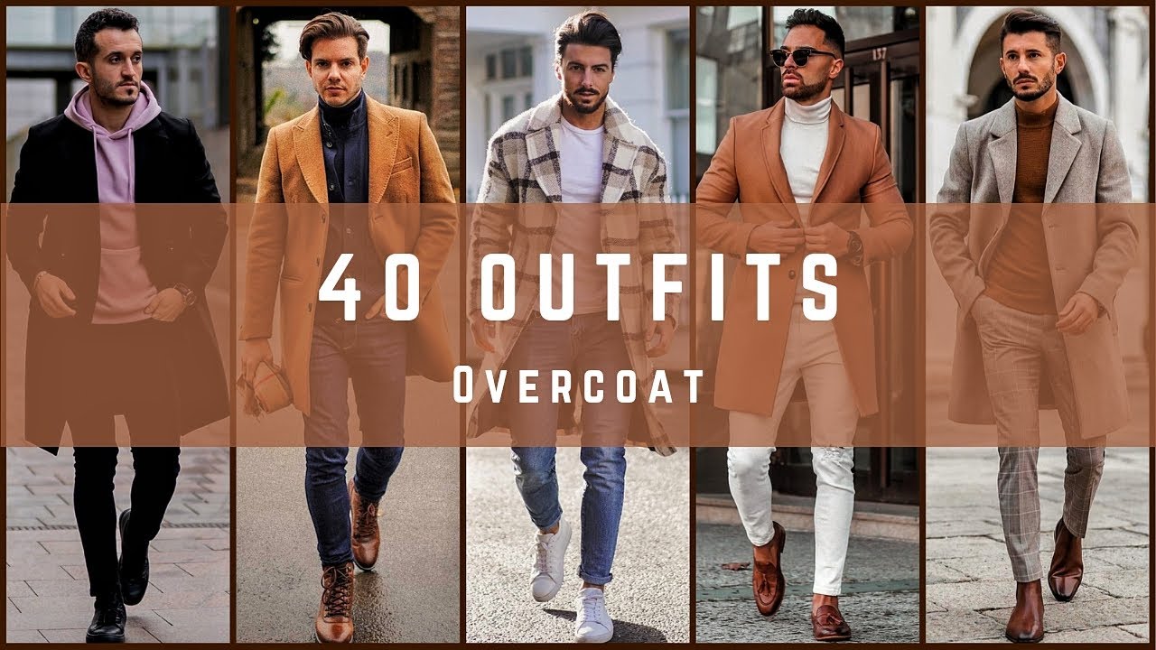 40 Overcoat / Trench Coat Outfit Ideas for Men | Winter 2023