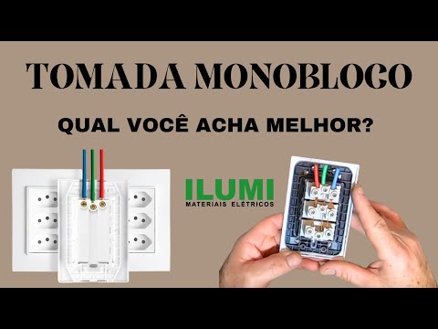 Tomadas Monobloco Tipla Ilumi - Como Instalar