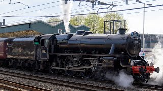 Great Britain XVII stops at Newport (South Wales) for water on the 27th April 2025