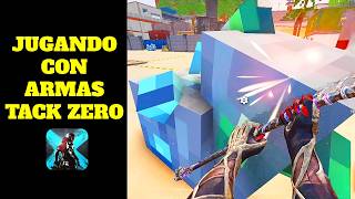 JUGANDO SOLO CON ARMAS DE LA COLABORACION TACK ZERO MINECRAFT EN BLOOD STRIKE- Dshanto