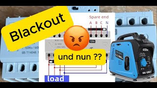 Nach dem Blackout ist vor dem nächsten Blackout. Wenn die Elektro Jalousien nicht mehr hochgehen.