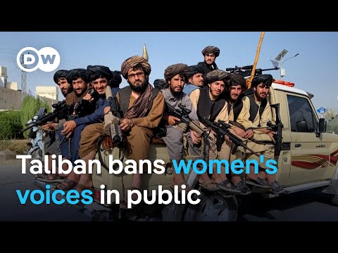 Afghan women sing online to protest latest crackdown on their rights | DW News