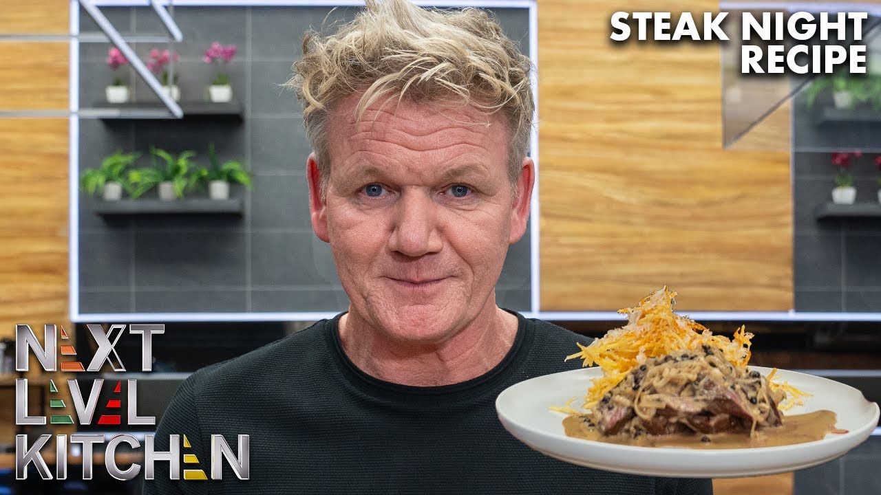 Gordon Ramsay Makes a Simple & Quick Steak Dinner
