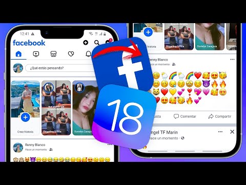 Nuevo Facebook Estilo iPhone 2024 😍💙 ¡ACTUALIZADO! ✔️🌟