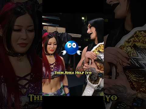 Rhea Ripley & Iyo Sky Help Each Other Then vs Now Edit! 🥹 #wwe #iyosky #rhearipley #wwefan #shorts