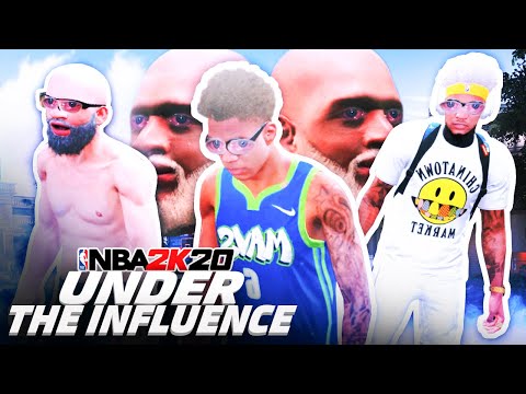 playing nba 2k20 but under the influence so it's fun