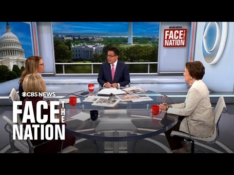 YouTube video thumbnail: Trump Crime Crackdown, Iowa's 2026 Senate Race and More From CBS News' Political Panel