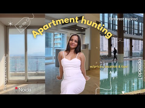 APARTMENT HUNTING in Noida! 🏠 EP1 : Touring 7 Indian Apartments w/prices + location | Gulguli Singh