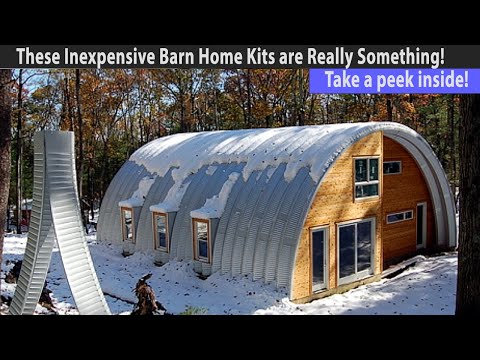 These Inexpensive Barn Home Kits are Really Something!