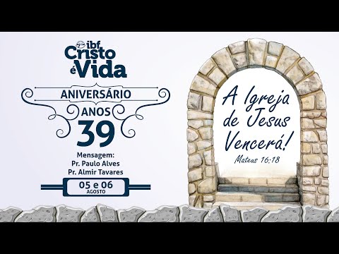 ANIVERSÁRIO DE 39 ANOS  - BATISMO & CEIA - Pr. JOSÉ NOGUEIRA | 06/08/2023 #002