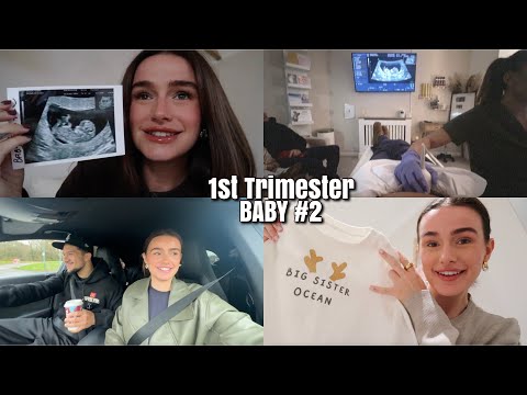 1st Trimester Vlog!! Updates on everything baby #2 Vlog