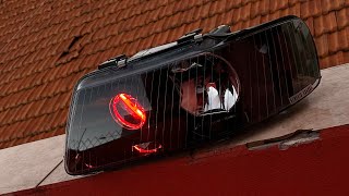 Farol Audi A3 com Projetor Biled e FullBlack