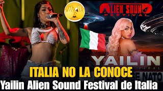 ailin La Más Viral: ¿Desilusión en Italia? Lo que pasó en el Alien Sound Festival