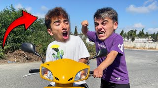 MOTOSİKLET SÜRMEYİ ÖĞRENMEK (İLKOKUL)