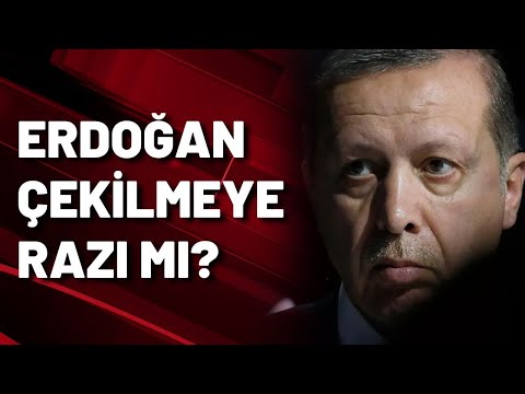 Erdoğan çekilmeye razı mı?