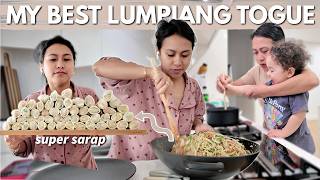 NAG CRAVE AKO NG LUMPIANG TOGUE KAYA TARA LUTO TAYO! ANG SARAP! ❤️ | rhazevlogs