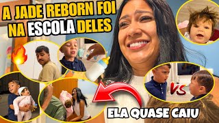 A JADE REBORN FOI NA ESCOLA DOS MENINOS!!! *TEVE BRIGA* 📚🏫🔥😱