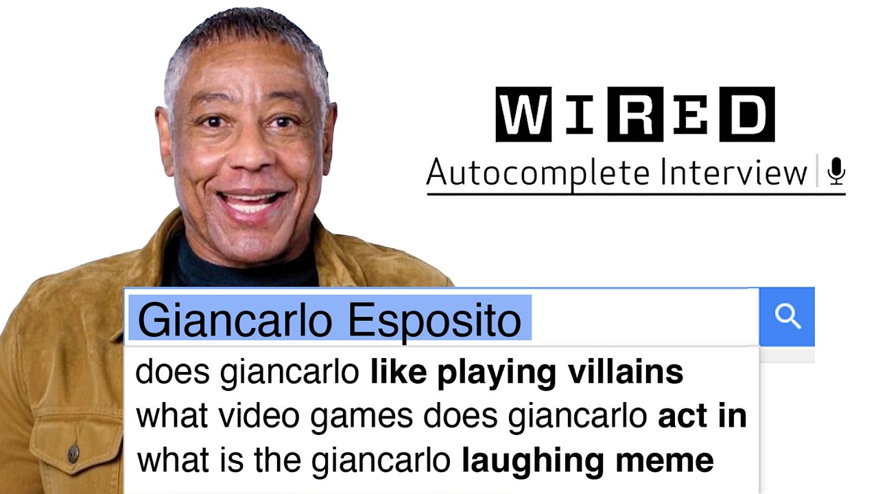 Giancarlo Esposito Answers The Web's Most Searched Questions - WIRED