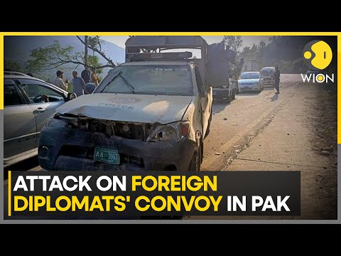 Pakistan: 1 Police Officer Killed, 4 Wounded in Attack on Foreign Diplomats' Convoy | WION News