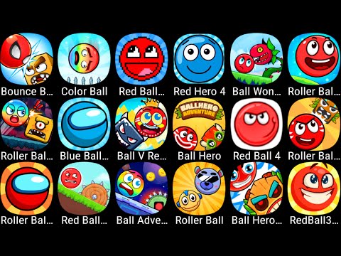 Red Ball 4 Hero,Ball W: Roll to Miracle Island,Red Ball 6,Red Ball 7,Bounce Ball Friends,Red Ball 3