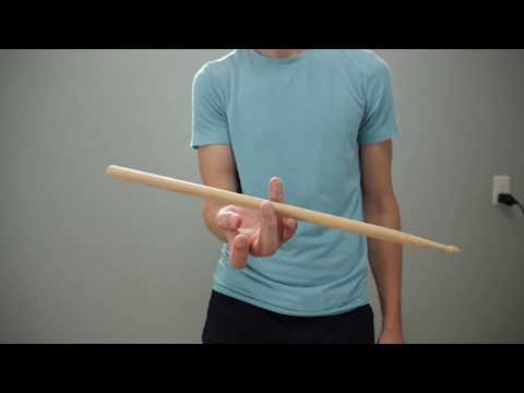 Drum Stick Twirling in Slow Motion