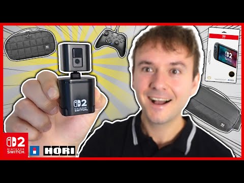 Nové příslušenství pro Nintendo Switch 2 od HORI!