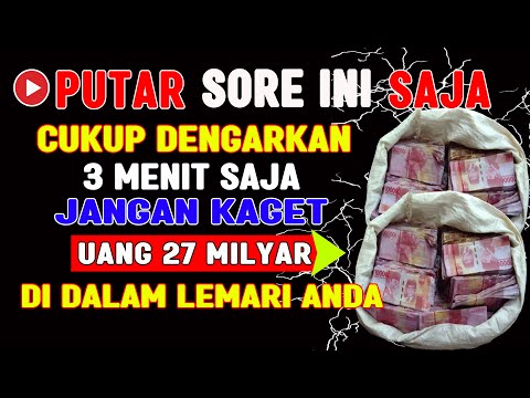 🔴 CUKUP DENGARKAN SAJA ❗Setelah Dengarkan Ini, InsyaAllah Rezekimu Mengalir Deras Tak Terduga