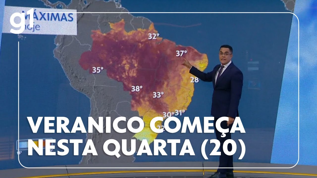 Novo ‘veranico’ faz subir temperatura no país nesta semana; veja previsão