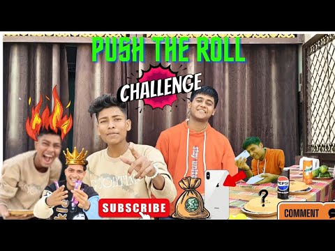 Push The Paper Roll Challenge | रोल घुमाओ और जीतो IPHONE 🔥| Looser Will Eat Chilli 🌶