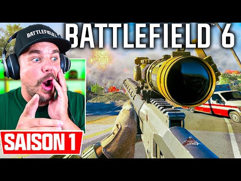 BATTLEFIELD 6 : SAISON 1 - Nouveau Sniper (Mini Scout) GAMEPLAY et Passe de combat !