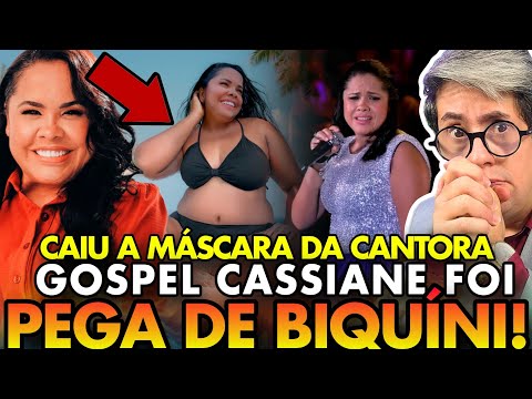 ESCÂNDALO! CAIU A MÁSCARA DA CANTORA CASSIANE ELA FOI PEGA DE BIQUÍNI EM UMA PRAIA!