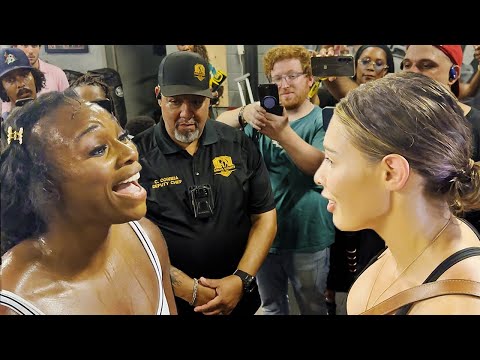 Claressa Shields CONFRONTS Che Kenneally in HEATED ALTERCATION after workout!