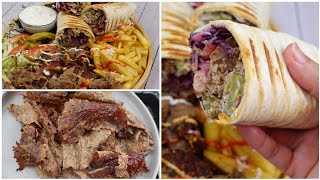 Viral doner kebab Step By Step,Quick And Easy Wrap Recipe By Recipes Of The World 