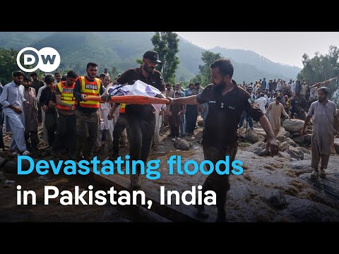 YouTube video thumbnail:  Floods and Landslides Kill Dozens in Pakistan and India