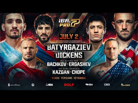 Albert Batyrgaziev V Jazza Dickens LIVE | IBA Pro 7 x talkSPORT Boxing | LIVE Boxing